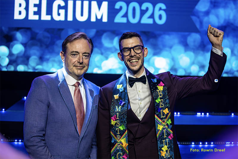 Ben Scheelen is Mister Gay Belgium 2026