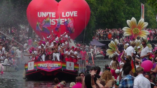 AMSTERDAM Gay CSD Pride 2014 und Canal Parade