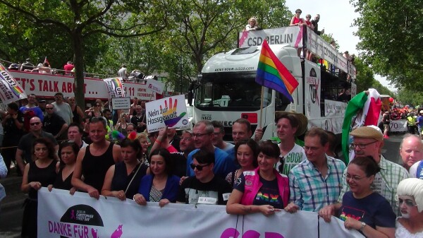 38ste CSD Berlijn gaat verkiezingsjaar in voor meer rechten