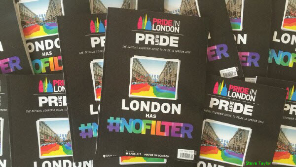 London Pride 2016 mit #nofilter (kein Filter)