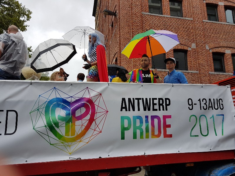 Die 10 Ausgabe der Antwerp Pride