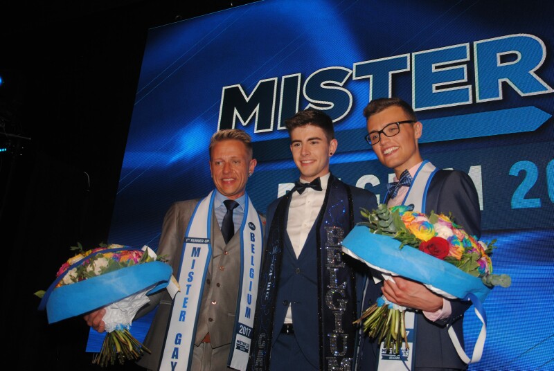 Jaimie Deblieck a été élu Mister Gay Belgium 2017