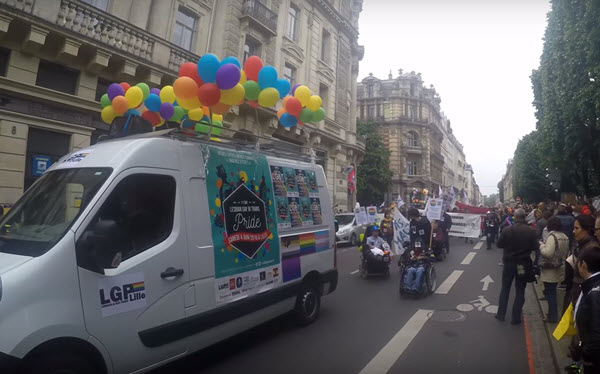 22nd edition of Gay Pride Lille 