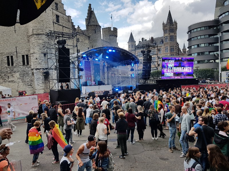 10 ans Antwerp Pride dans Anvers