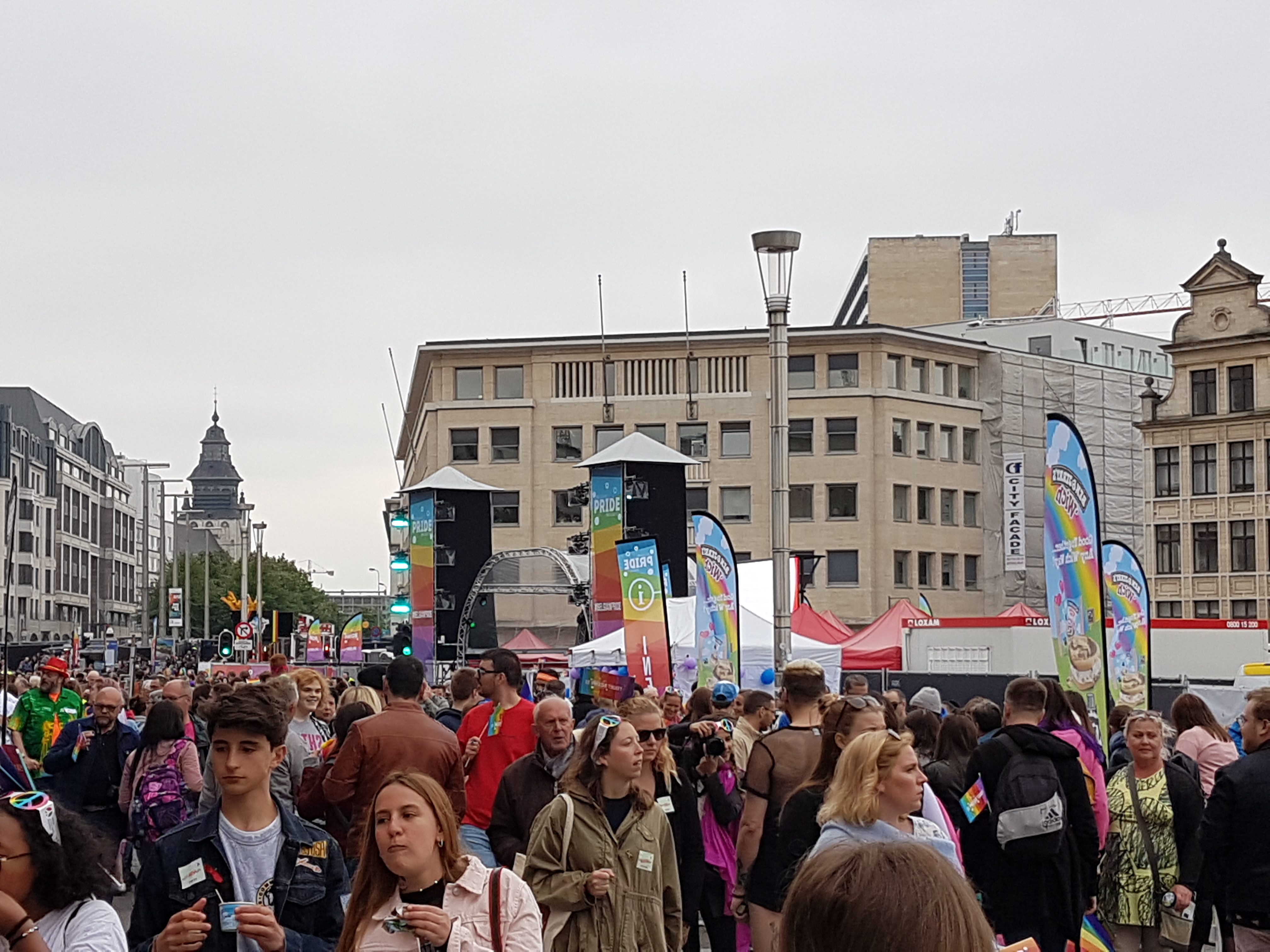 Belgian Pride 2018 im Brüssel