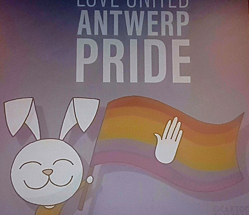 Antwerp Pride 2018 met een parade ,Pride Night en Eurovision 2018 winnares Netta