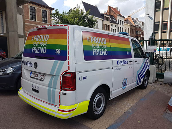 61 delegaties in Antwerp Pride Parade langs een nieuwe route