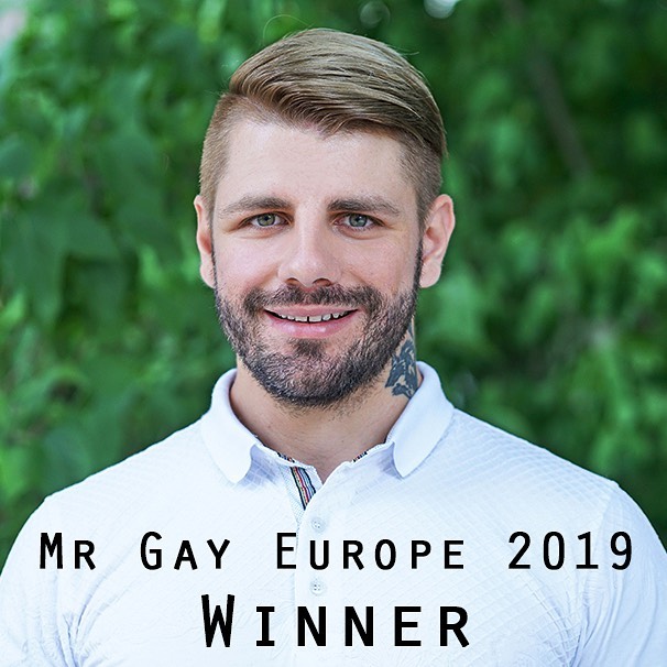  Alexander Petrov aus Bulgarien ist von Mr Gay Europe 2019