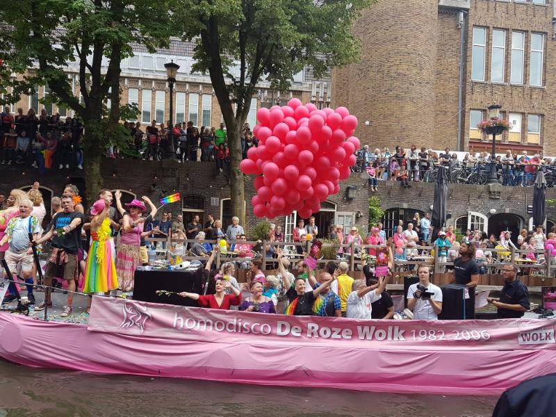 Meer dan 50000 bezoekers op de Utrecht Pride 2018